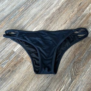 Victoria Secret “The Itsy” Black Swimsuit Bottoms